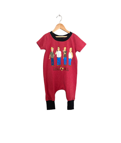 KING OF THE HILL PULL ON ROMPER (2-3T)