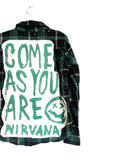 NIRVANA UNFINISHED BUSINESS FLANNEL