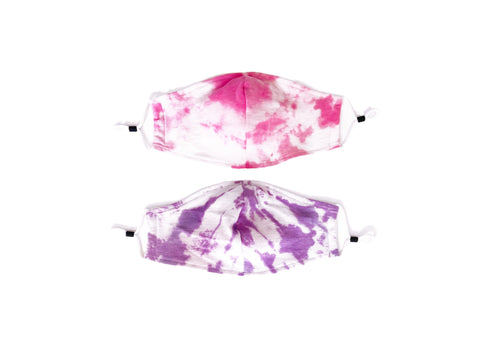 TIE DYE PINK AND PURPLE