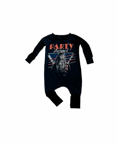 CHEWBACCA PARTY ANIMAL PULL ON ROMPER