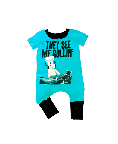 THEY SEE ME ROLLIN’ PULL ON ROMPER